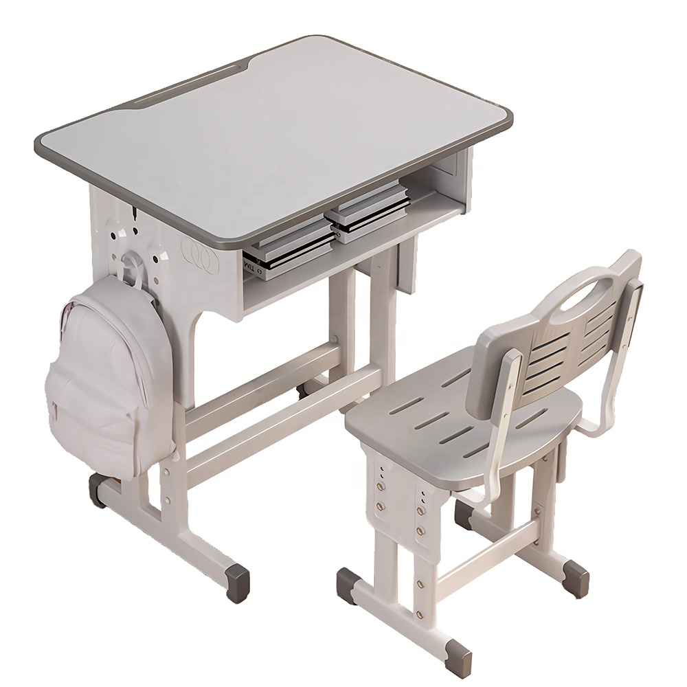 High Quality Modern Style Single Student Desk Best Price School Furniture Set in Karachi Pakistan Made from Wood