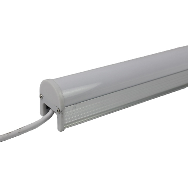 Светодиодная трубка DMX512, Светодиодный линейный светильник, Светодиодная панель DC24V12W, внутреннее и наружное ландшафтное освещение IP65