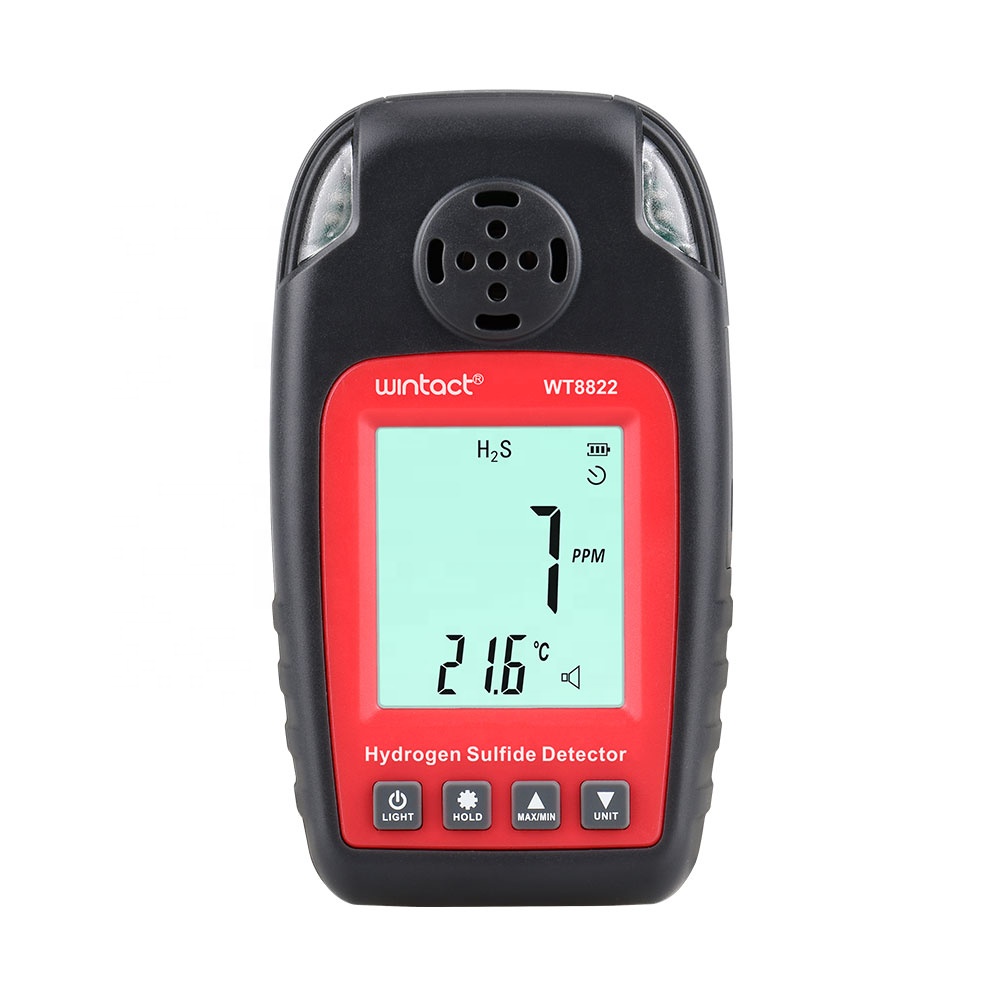 Wповрежденный WT8822 H2s газовый детектор монитор Китайский новый продукт профессиональное оборудование портативный H2s газовый монитор