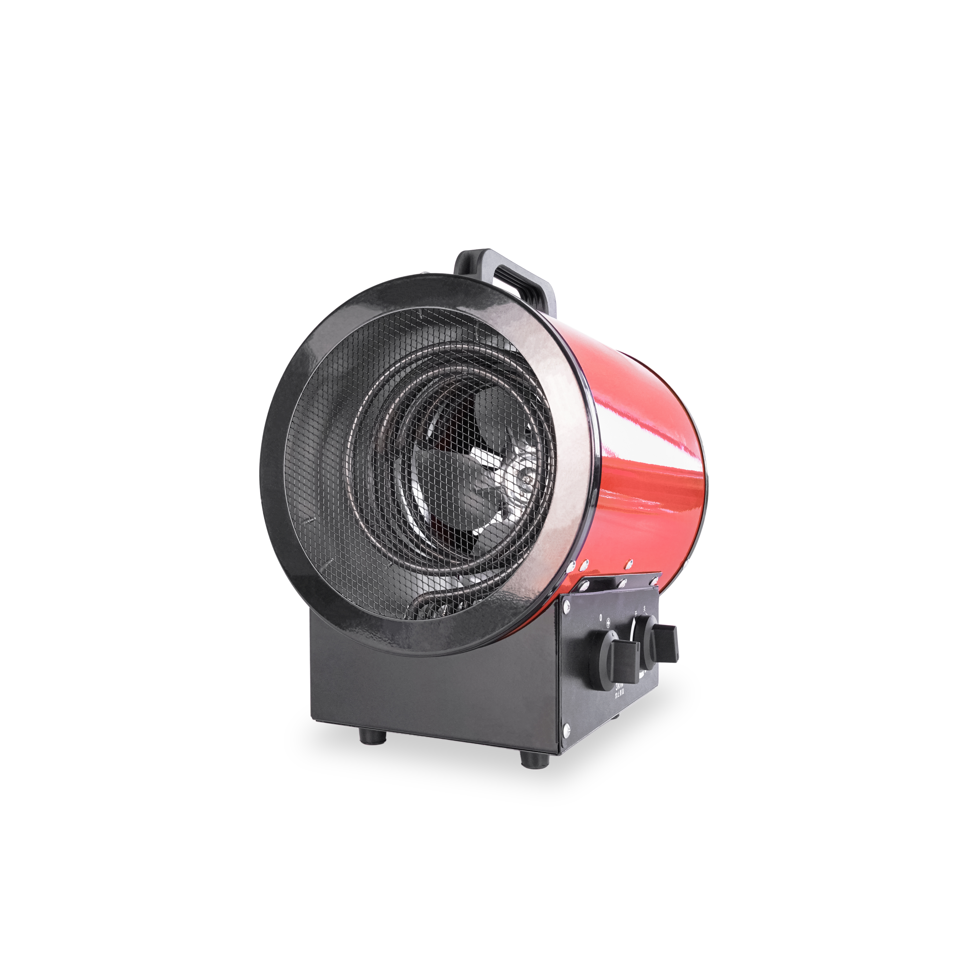 hot sale portable 2KW steel tube heating electric fan heater hot air heaters for gatehouses