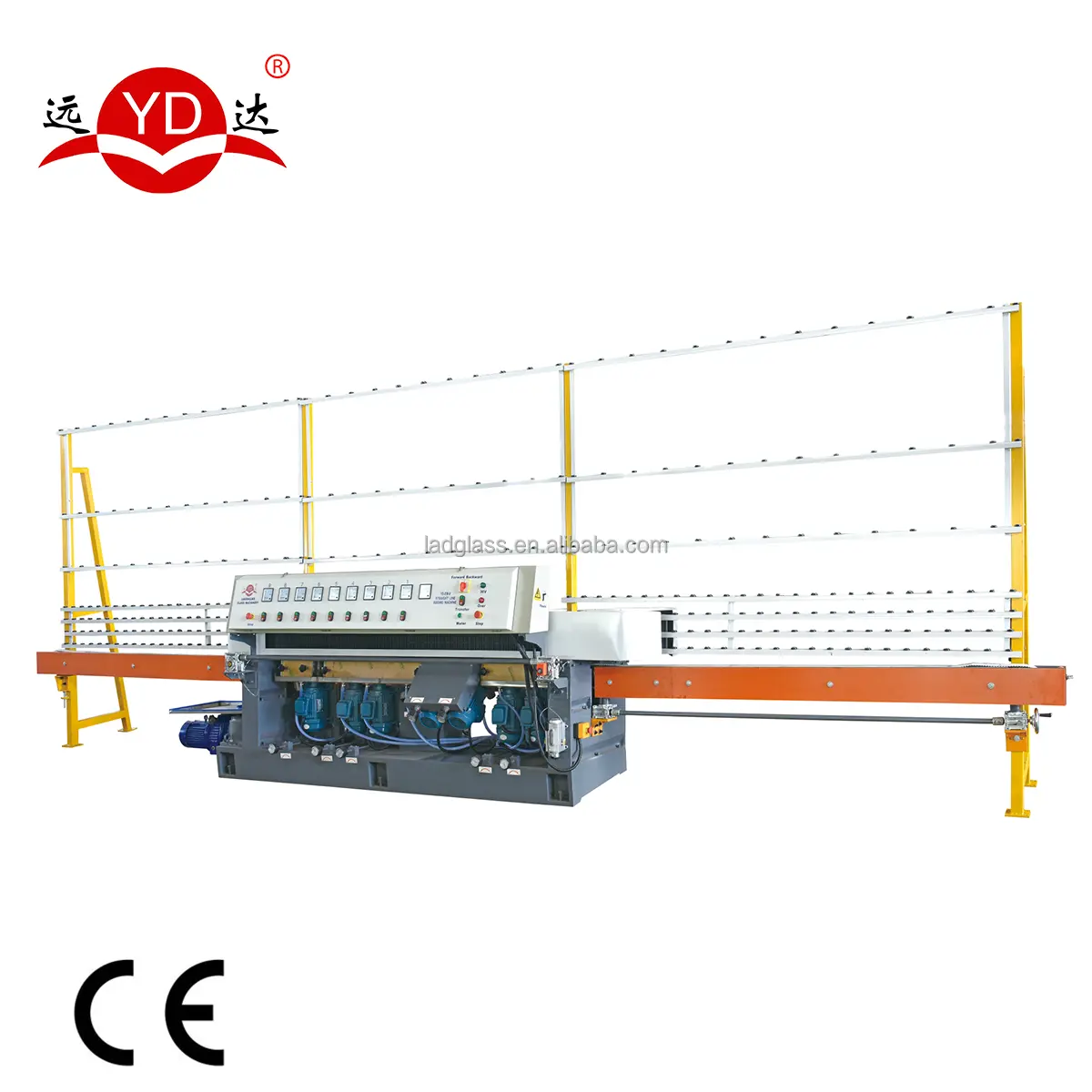 9 motors edging machine glass processing machinery