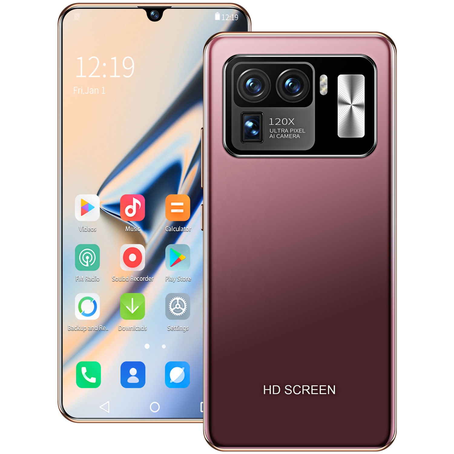 Новинка, лидер продаж, лучший телефон M11 Ultra, 8 ГБ + 256 ГБ, 3G, 4G, 5G, OEM/ODM, мобильные телефоны с GPS, Wi-Fi, недорогой смартфон по индивидуальному заказу