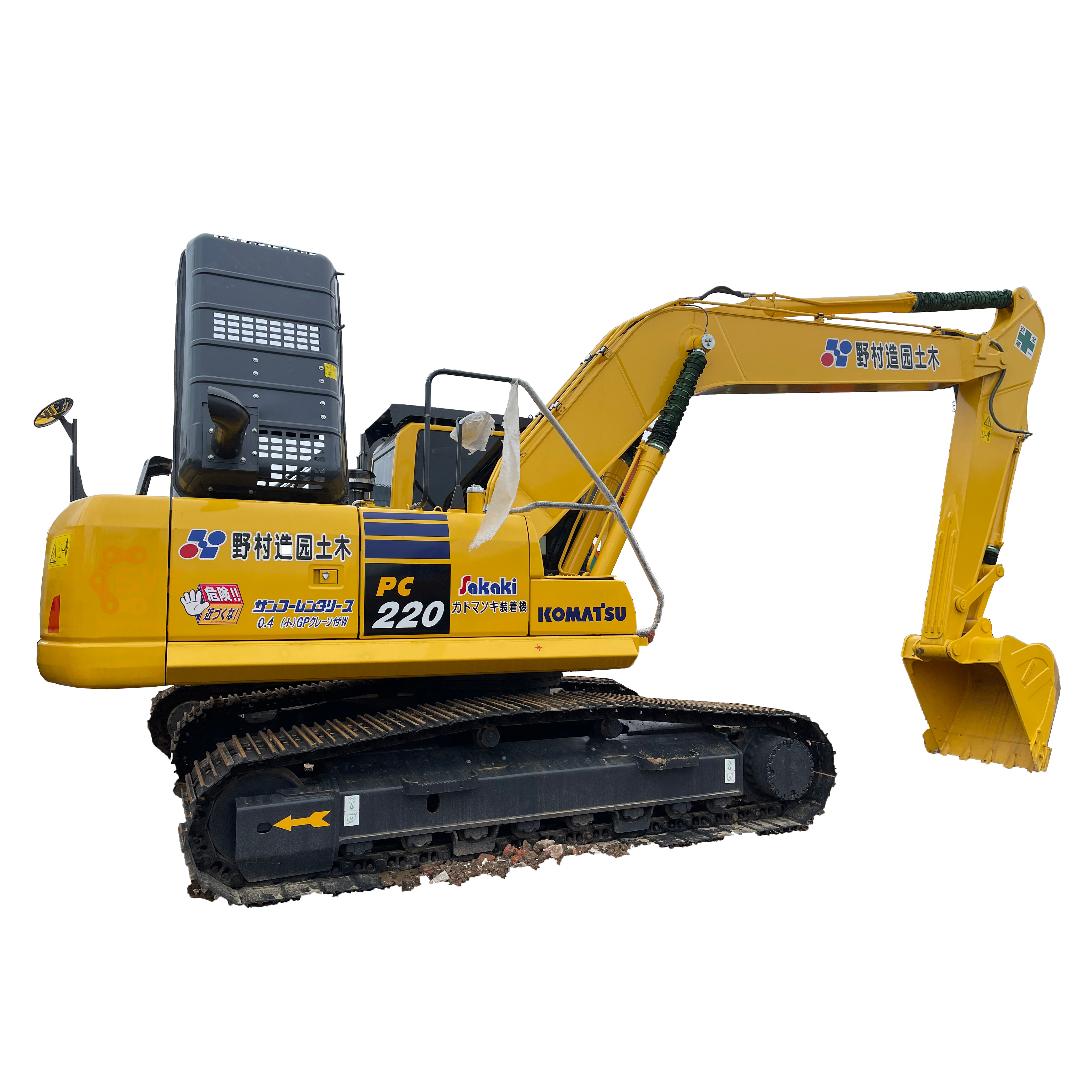 Japan Komatsu PC220-8N1 подержанный экскаватор 22 тонны Средний экскаватор в хорошем состоянии и хорошая цена на продажу