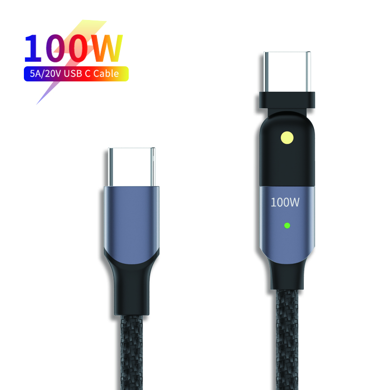 Dataroad нейлоновый алюминиевый сплав 180 градусов коленчатый кабель USB Прямоугольный тип C кабель для передачи данных игровой плеер для телефона