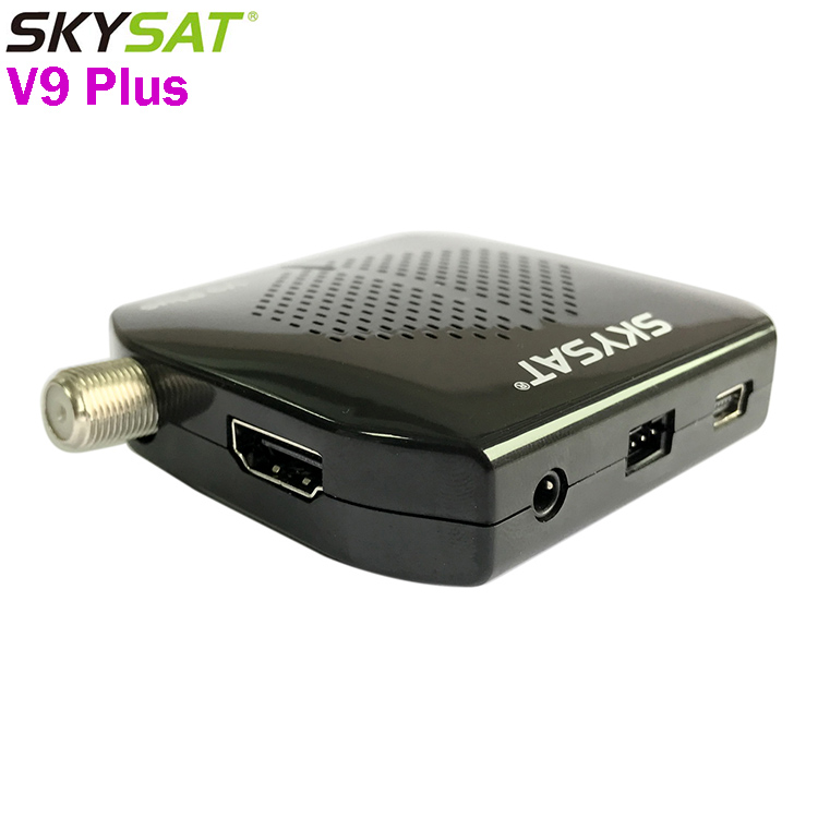 Горячая Распродажа Мини HD приемник SKYSAT V9 Plus Поддержка CCCam Newcamd WiFi PowerVu лучше, чем Freesat V7