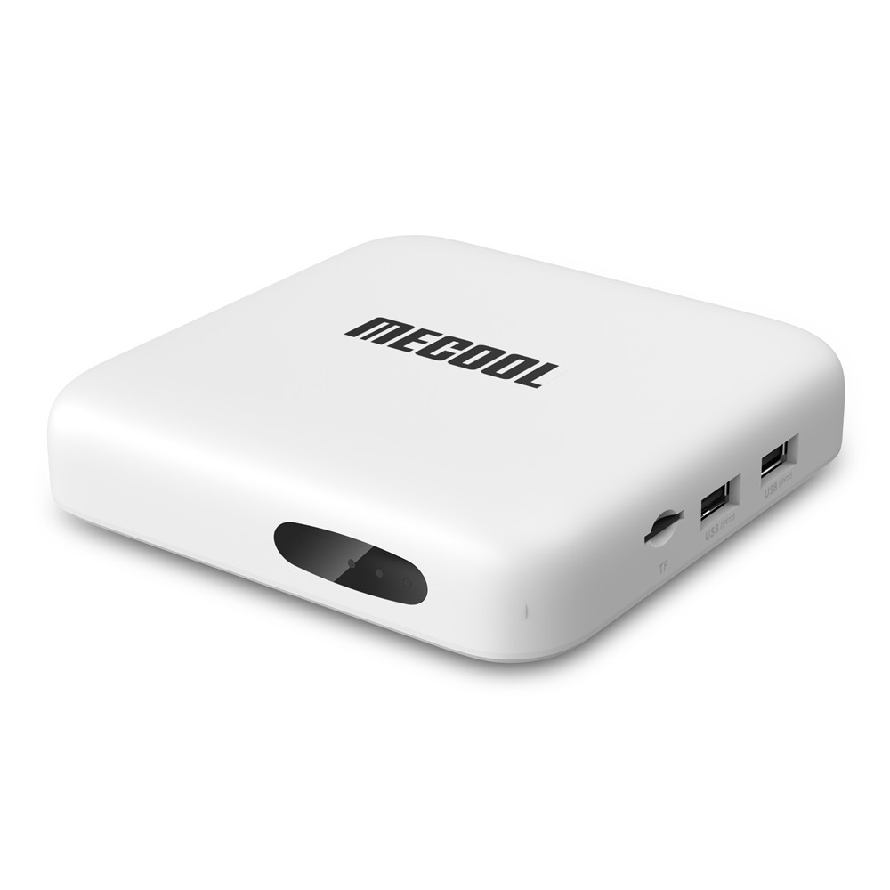 Android tv box dual wifi netflix shenzhen qianrun Mecool KM2 Android10 сертифицированный 2 ГБ 8 ГБ Ble4.2 2T2R 4K Prime Video Media Player