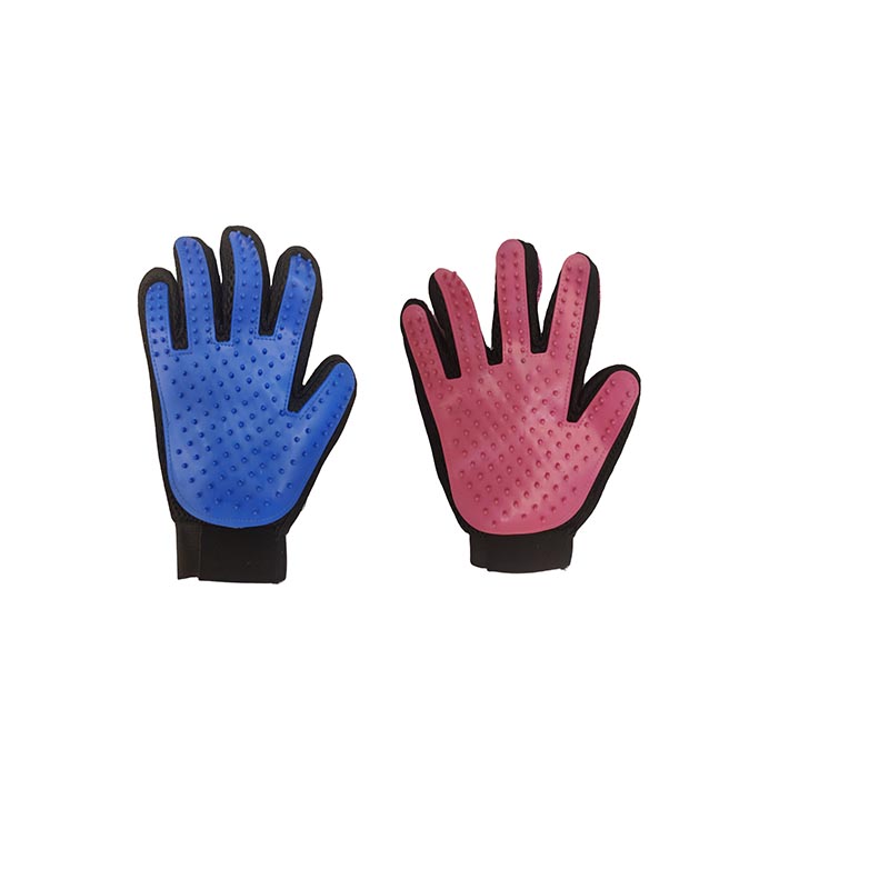 New Arrival Pet Universal Cleaning Massage Silicone BathGloves Hand Hair Removal Brush Hair RemovalGloves