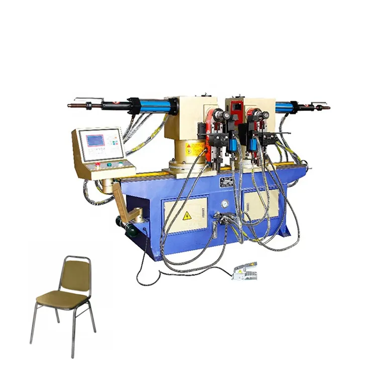 SW-50A Dual Headed hydraulic Pipe Bending Machine rebar bending machine tube bending machine for furniture chair