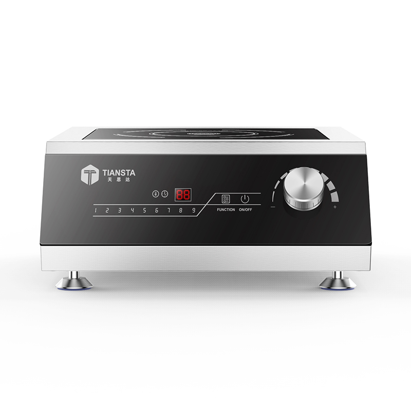 China Manufacturer 5KW Touch Knob Induction Cooktop Commercial Induction Stove