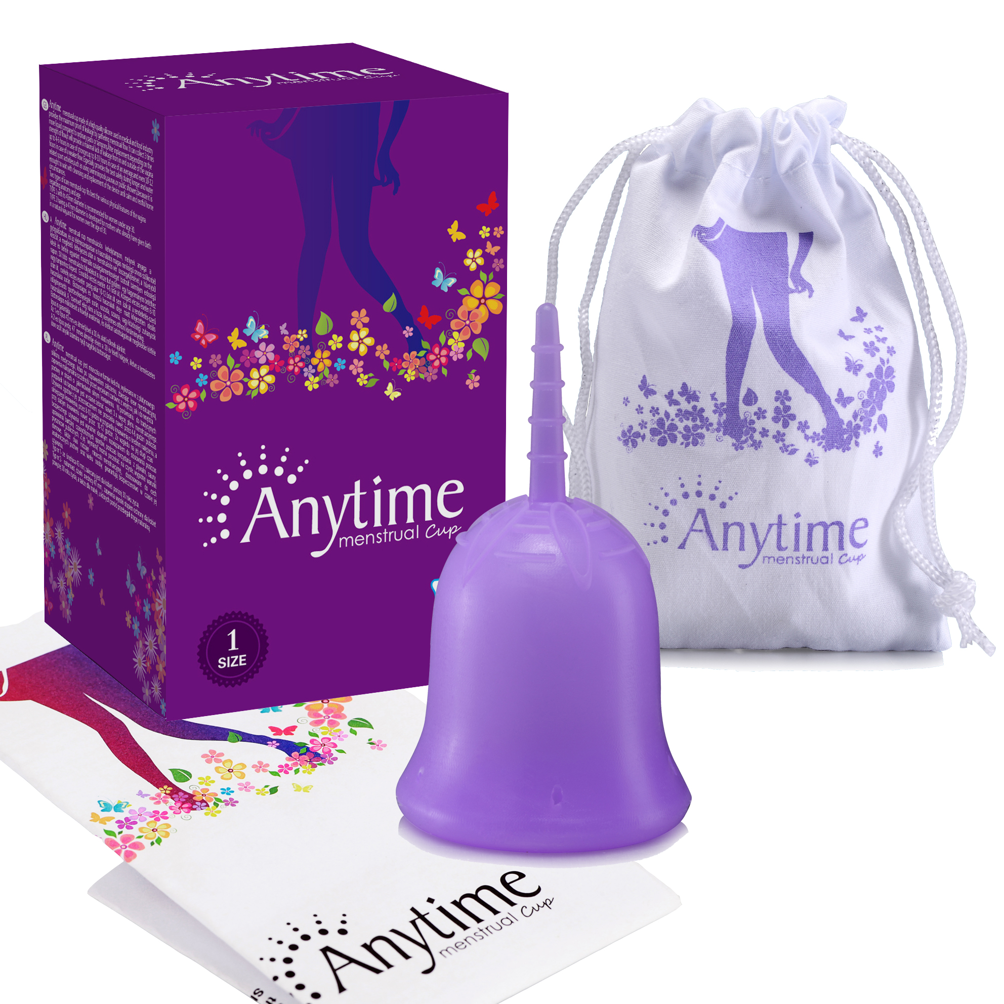 Wholesale Large Small Size Multi Color Reusable Medical Grade Organic Silicone Hygiene Female Period Menstrual Cup
