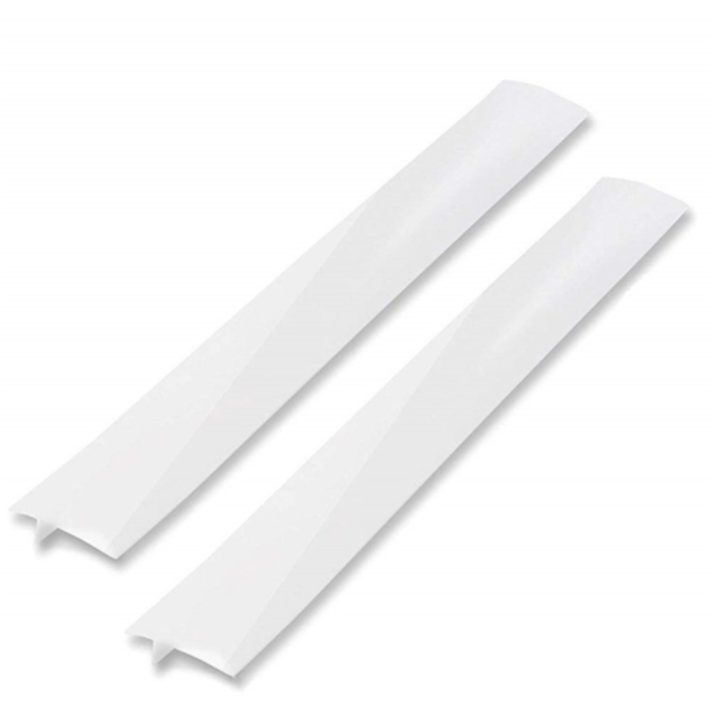 Large stock non-stick 25inch white color kitchen silicone stove counter gap cover