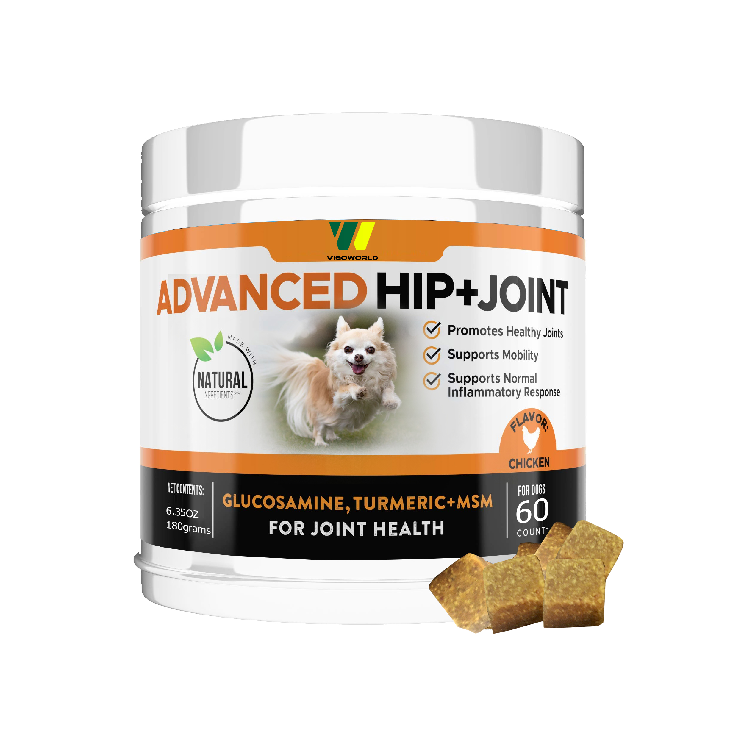 Sustainable Formula Pet Health Supplement Product For Dog Chews Hip Joint Treat