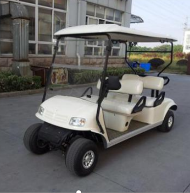 New product 4-6 seats electric golf cart white color 4KW AC motor electric golf carts
