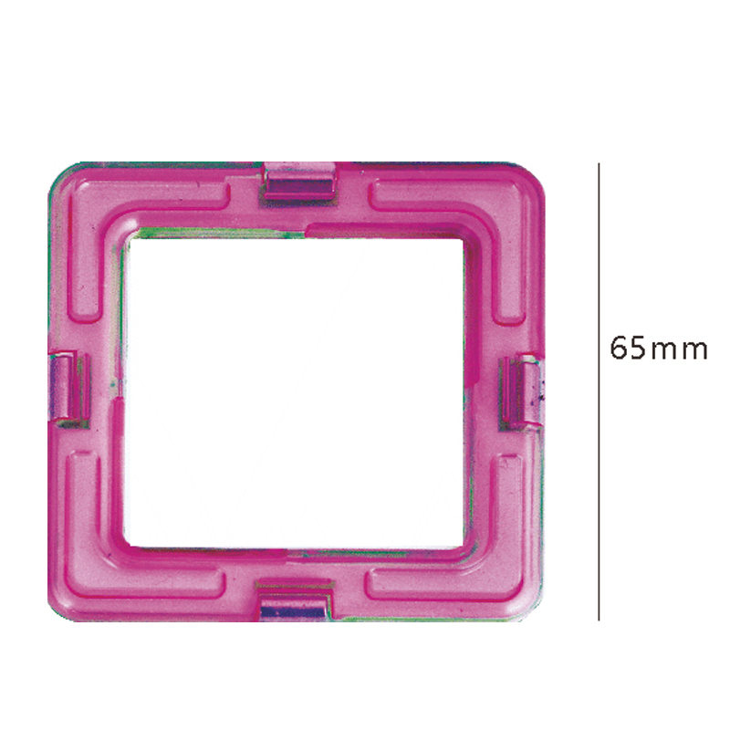 1pcs Square Shape Magnetic Building Block Size: 65mm toys build block