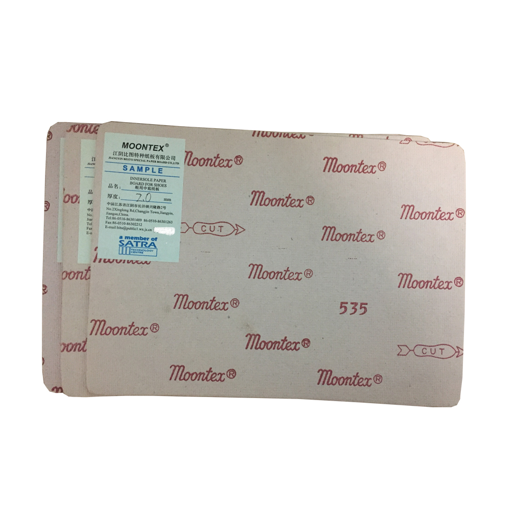Hot Sale 2.0mm High Density fiber insole board
