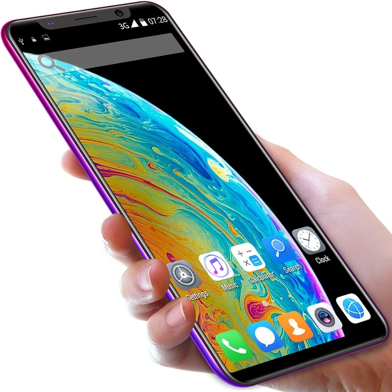 Android сотовый телефон X27 Plus android 8,0 bluetooth 5,8 дюймов 4 Гб + 64 Гб мини тонкий сотовый телефон смарт-телефонов