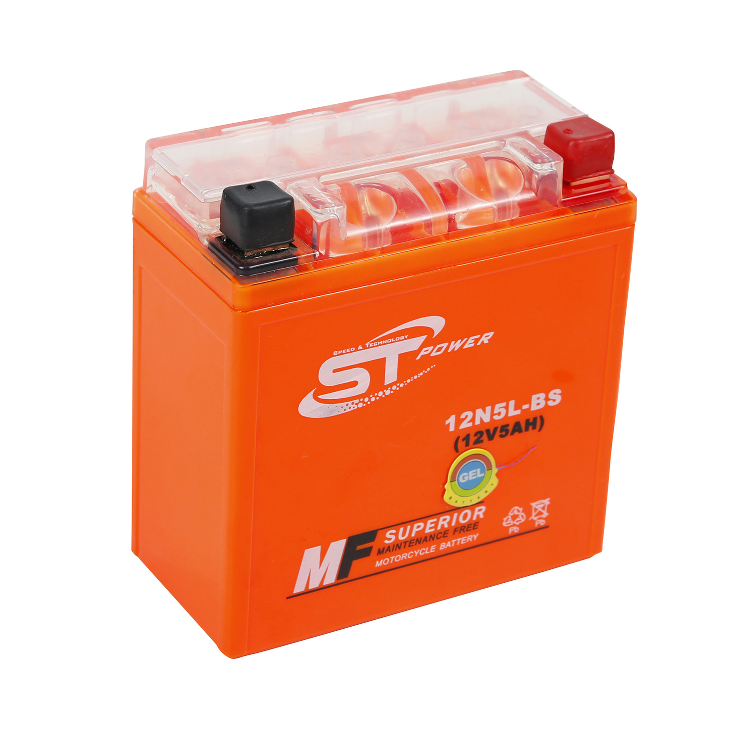 12N5L-BS 12V5AH 10Hr MF гелевая батарея мотоцикла для продажи