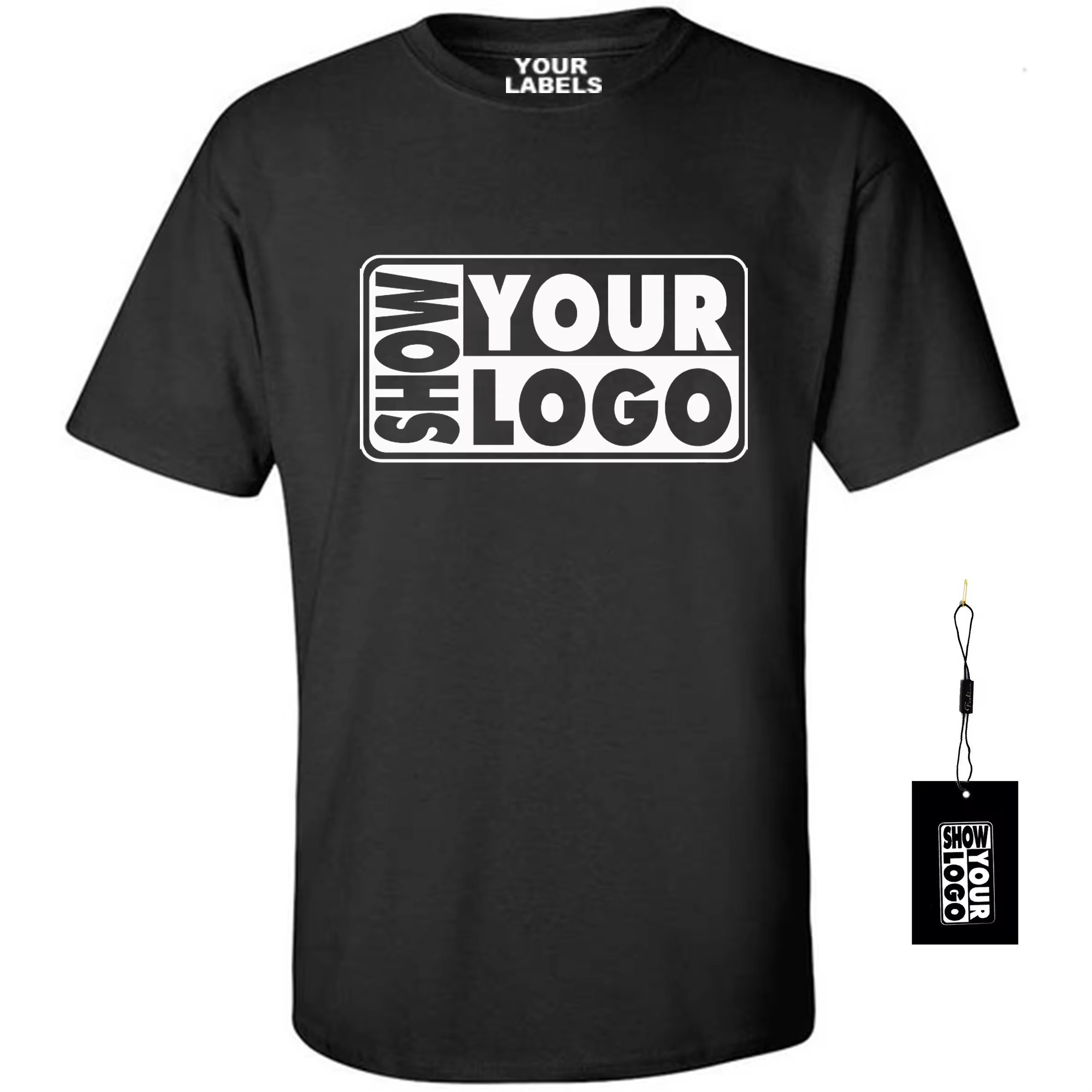 CB04-76000 Free Inside Labels And Your Logo Cards Offer Cotton Custom T Shirt For Men Blank Tshirt Printing Basic Men's T-Shirts