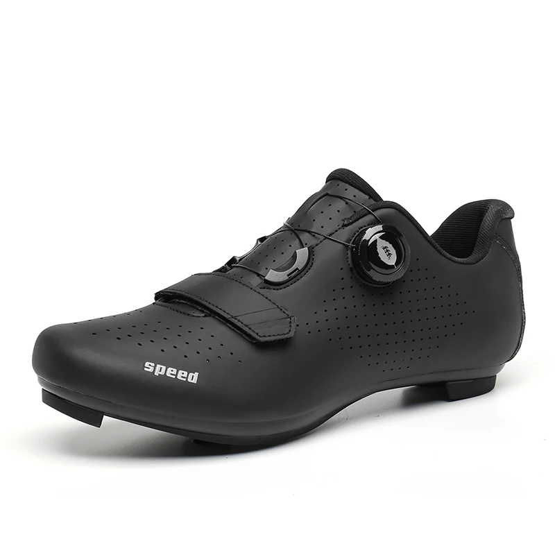 Men's Women's Breathable Road MTB Ride Biking Cycling Exercise Shoes With Quick Lace