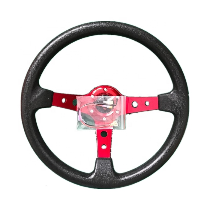 Гоночный Универсальный 350 мм Sprint Car PU + алюминиевый руль