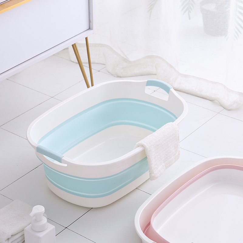 Storage Basket Baby Shower Foldable Bath Shower Bathtub Portable Pet Bath Tubs Safety Security Bath Accessories