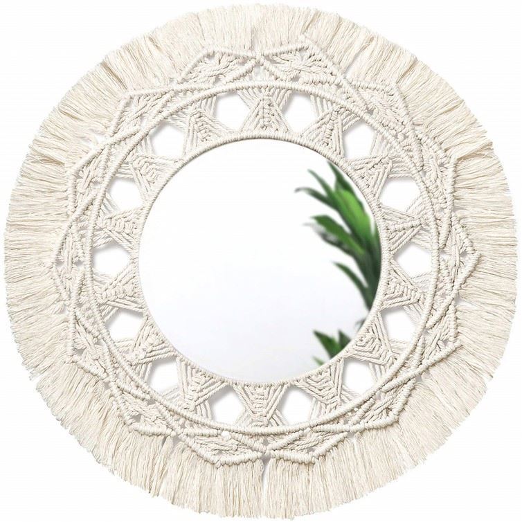 Interior Accessory Korean Style Household Items For Living Room Luxury Nordic Decor Accessories Rattan And Wood Bead Decoration