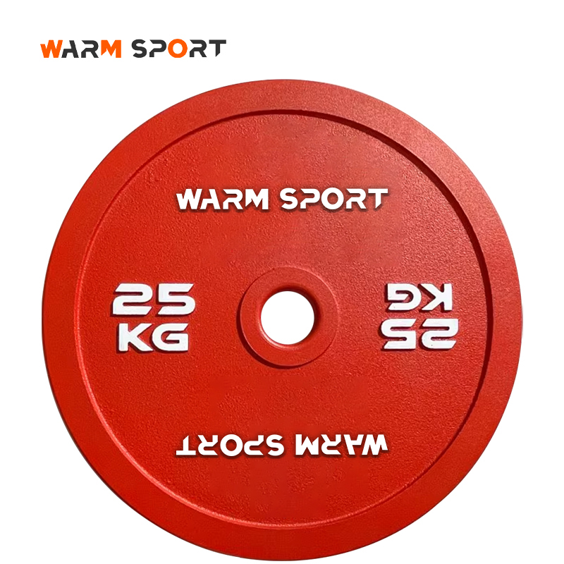 Wholesale Custom Logo Commercial Gym Weightlifting 1.25-25 KG Calibrate Steel Barbell Weight Plates Set
