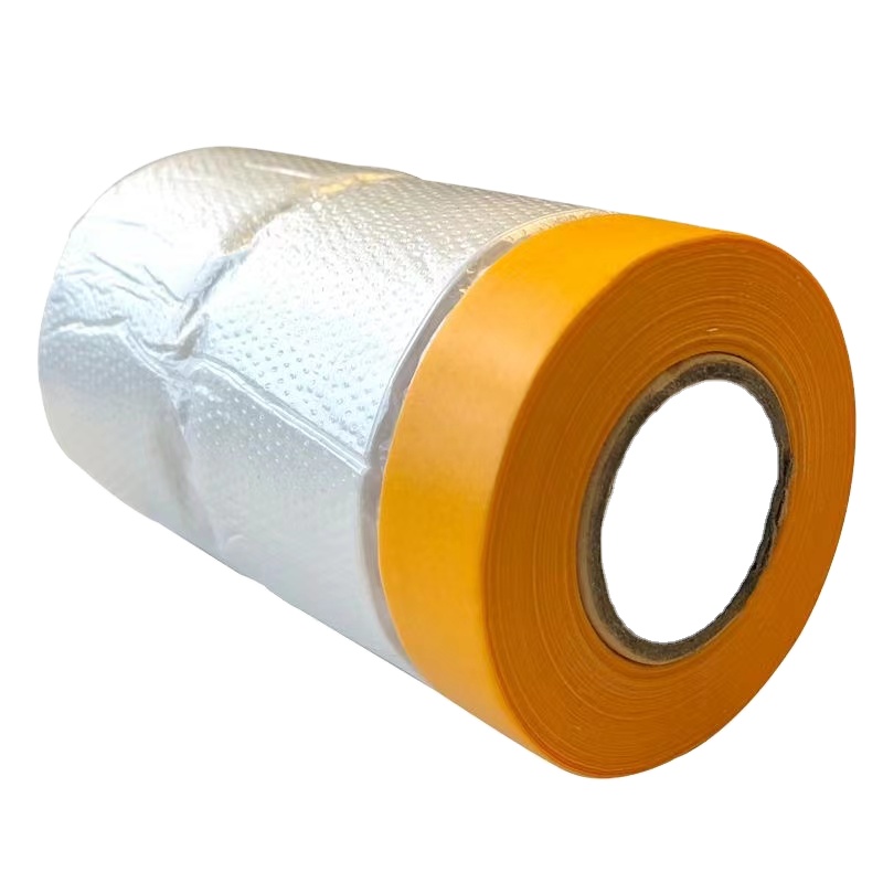 Reasonable price Furniture protection covering automotive paint auto painting for dust proof masking film tape rolls