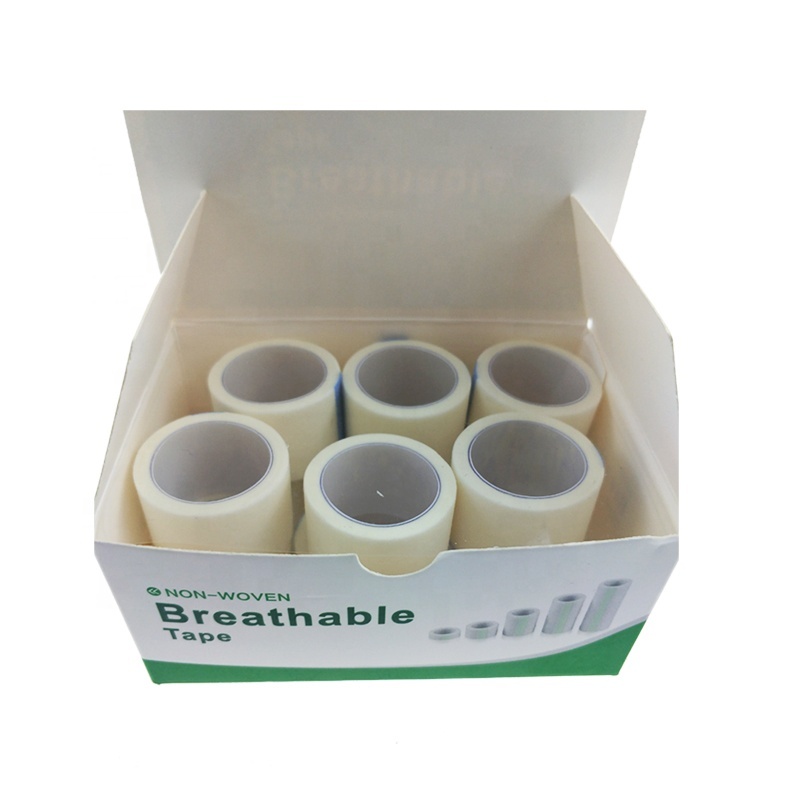 Custom Medical Breathable Non woven Adhesive Tape
