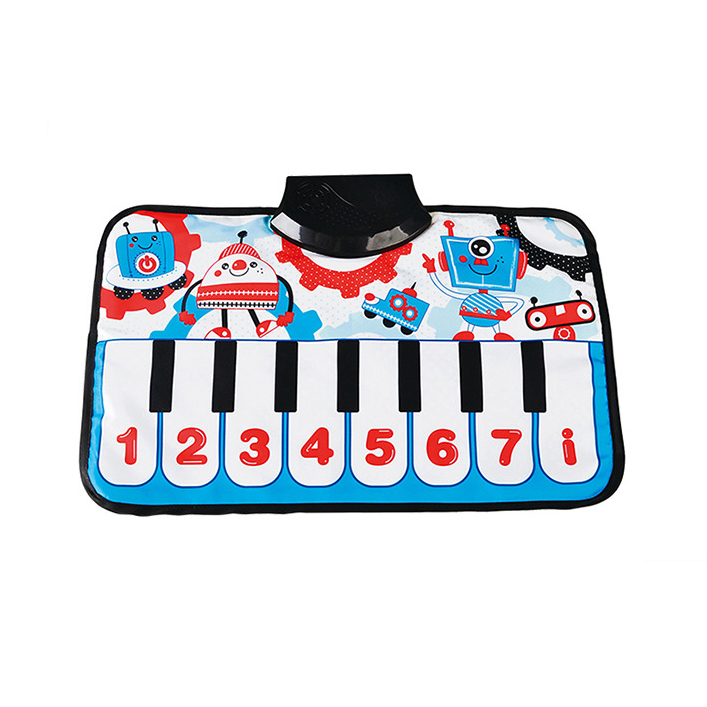 Cheap price animal musical crawl keyboard carpet toy baby play mat piano for floor