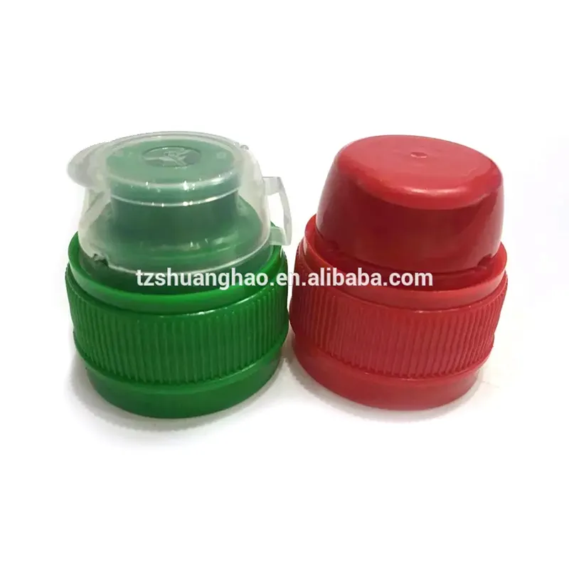 28mm plastic bottle sport cap for different kind liquid bottle filling
