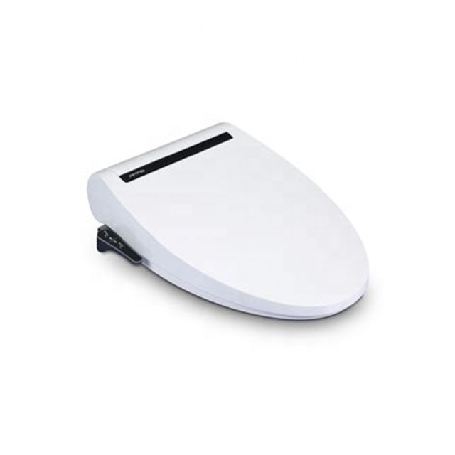 Smart toilet bidet seat cover with warm water washing
