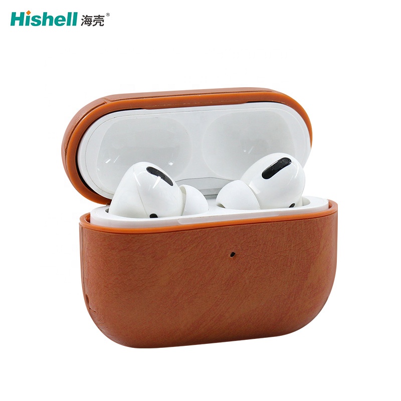 Оптовая продажа, блестящий чехол из искусственной кожи для наушников Airpods
