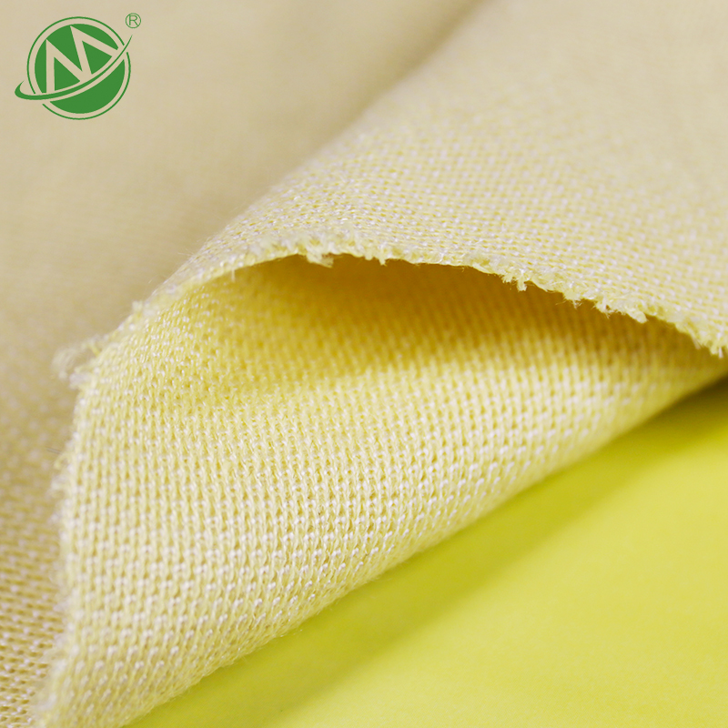 China manufacture fireproofing materials kevlar knitted fabric thermal knit fabric