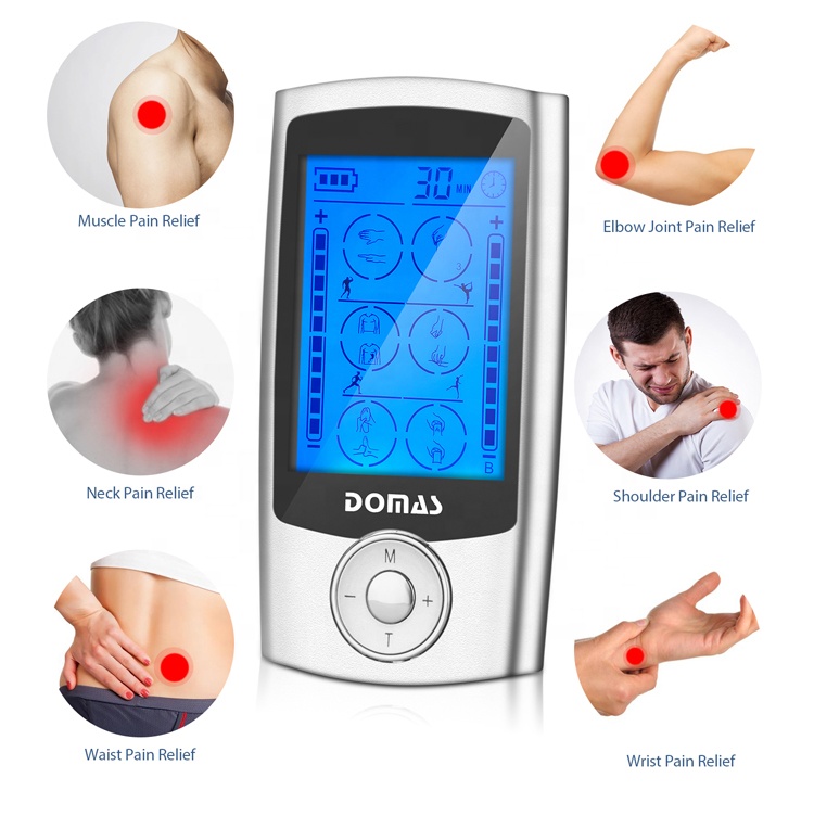 Многофункциональное устройство для снятия боли Tens Unit стимулятор мышц терапия EMS массажер машина Tens