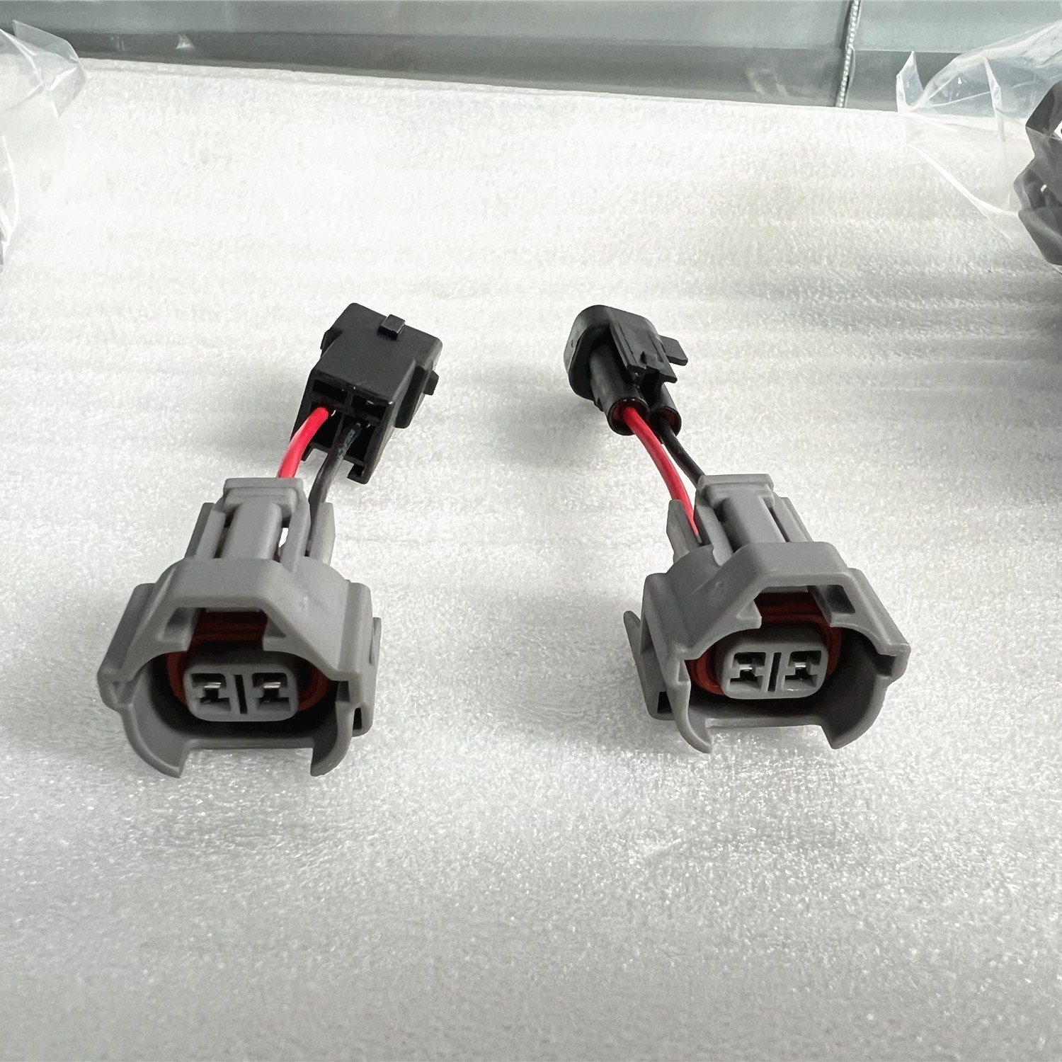 НПВ женский EV1 мужской EV6 мужской Топливная форсунка разъем Электрический штекер Адаптер для зажимного адаптера для проводов адаптера