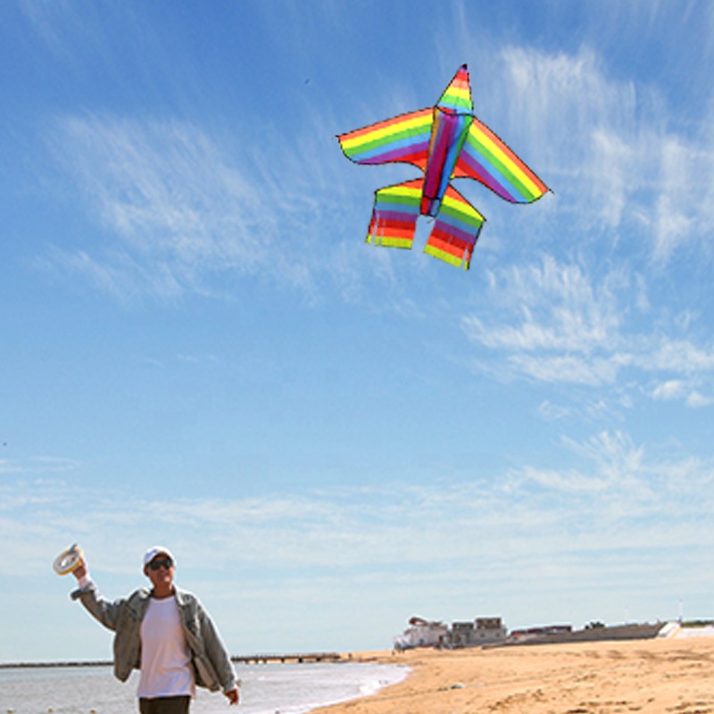 Size can be customized coloring plane kite plane shape airplane kite professional