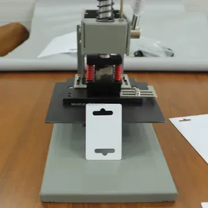 Hand Handle 8mm Plastic Film Paper Hole Punch Machine