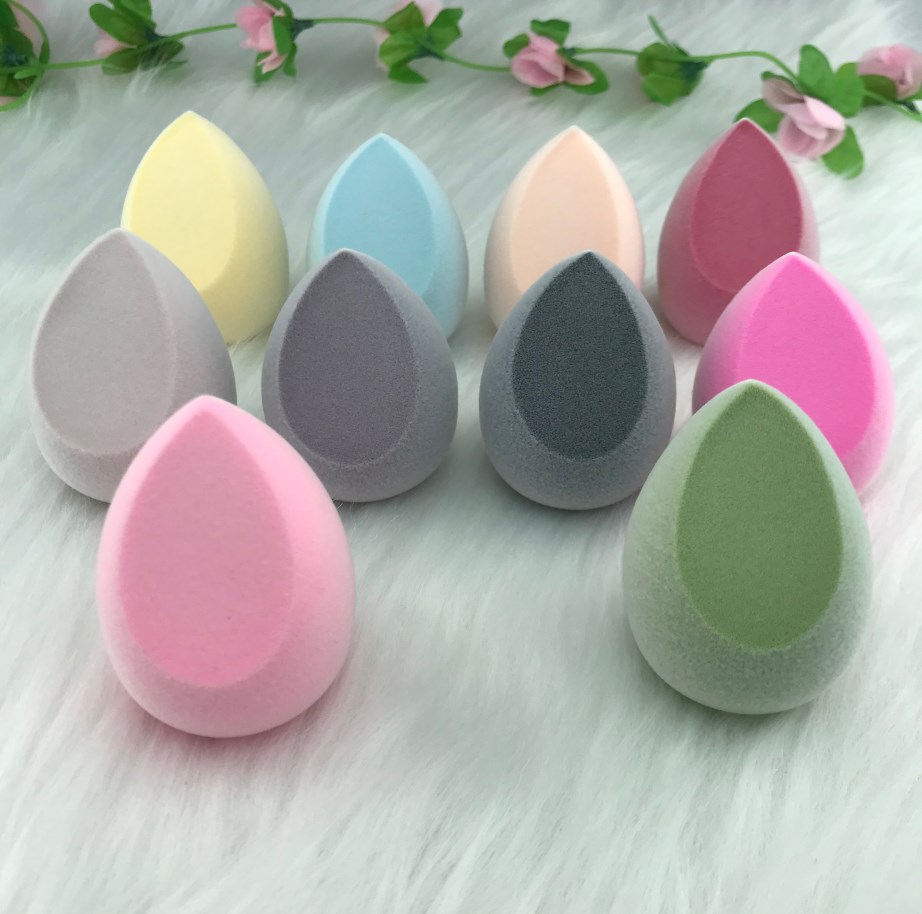 Супермягкая косметика из микрофибры, губка для макияжа oem, губка для макияжа с пользовательским логотипом, бархатный блендер из микрофибры