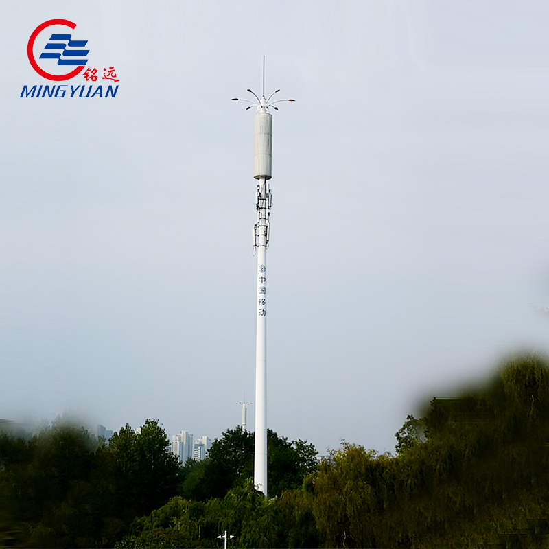 Телекоммуникационная стальная монополь 5G