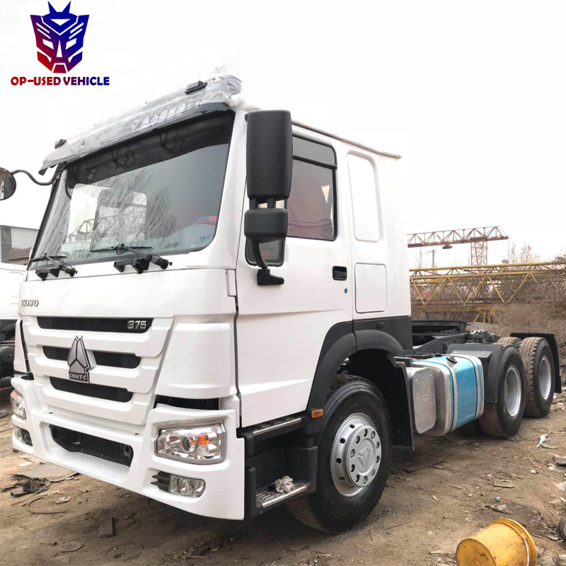 Б/у Sinotuck howo diseal 371 лошадиный тягач 6x4 для продажи