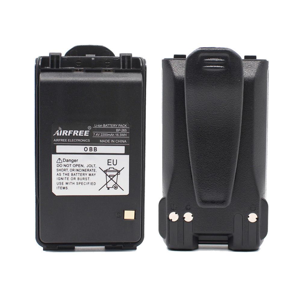 BP-265 BP265 2200mAh Li-ion Battery For ICOM V80E F3001 F4001 F3101D T70A T70E