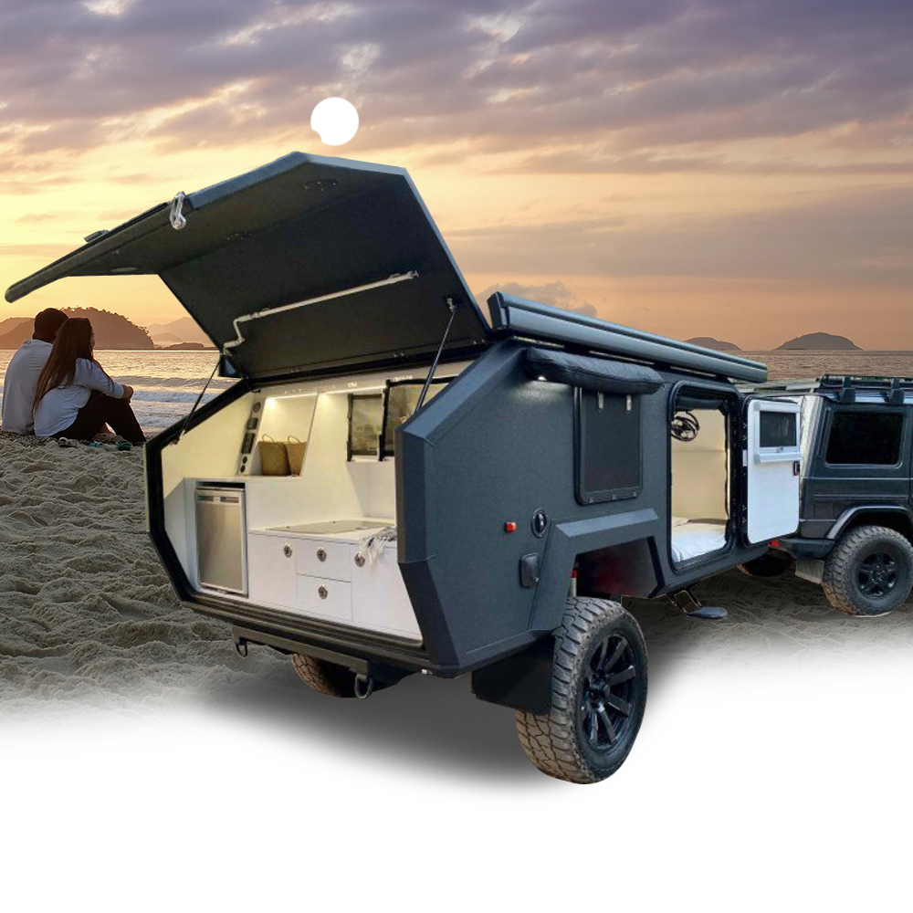 Caravan Accessories Camper Roll up Trailer Awning Car Max Waterproof White Travel Vinyl Acrylic OEM Customized PVC Frame Truck