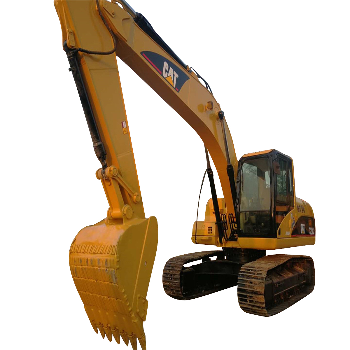Бывший в употреблении японский гидравлический экскаватор CAT 320C