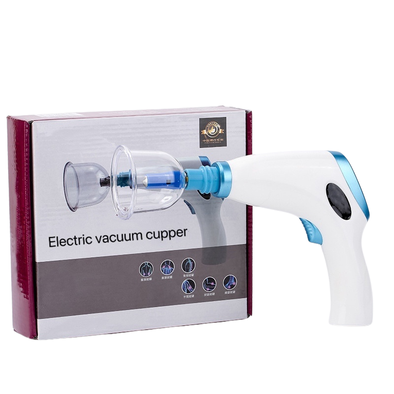 Electric cupping device 12 cans set rechargeable vacuum household pumping cupping thickened cupping
