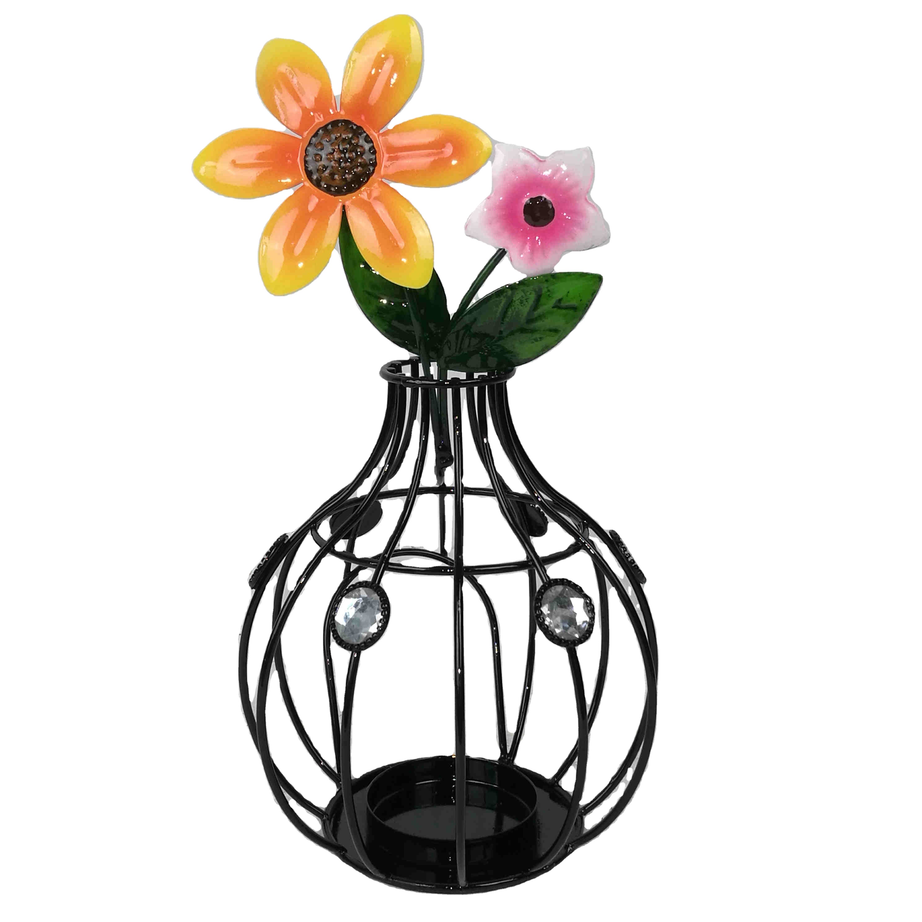 Wholesale custom fancy candle holder Wedding and garden Decor basket