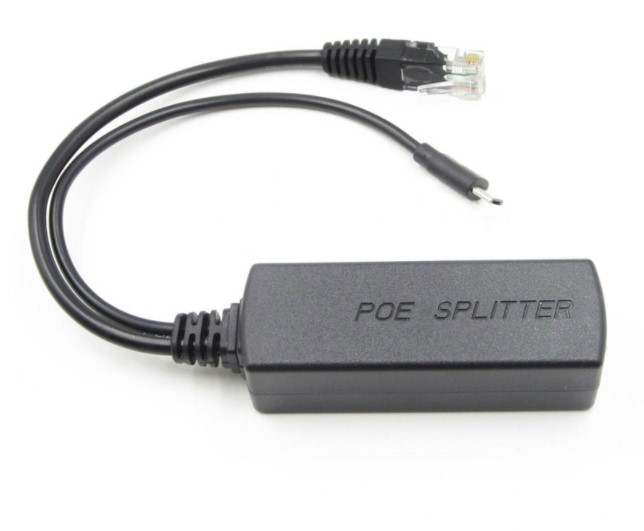 Активный 5V 2.4A PoE сплиттер адаптер IEEE 802.3af совместимый Micro USB 48V до 5V/2.4A для IPC, ip-камеры и многое другое