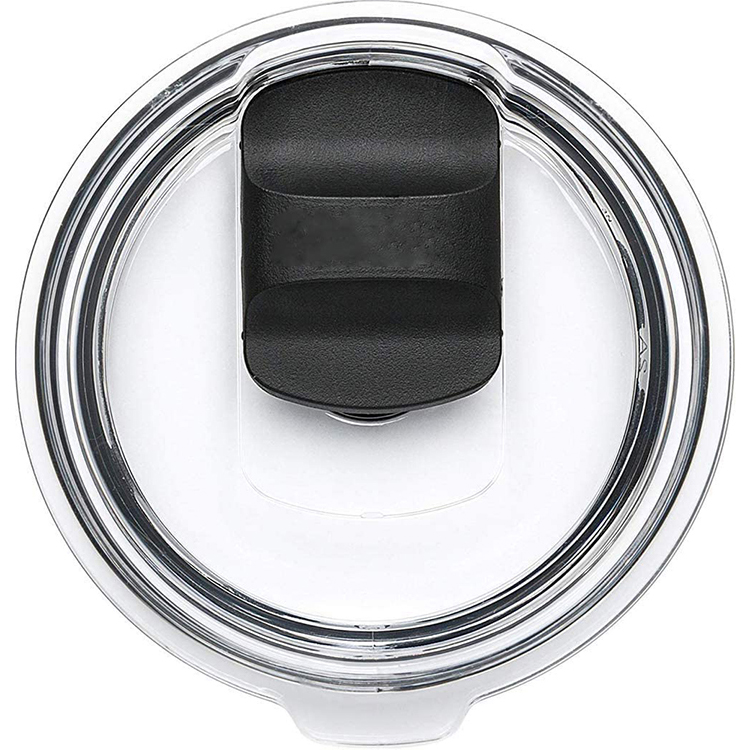 Tumbler Lid For 10oz/20oz 30oz Stainless Tumbler Magnet Lid Slider BRA Free Splash Proof With Straw Hole Magnetic Slide Cover
