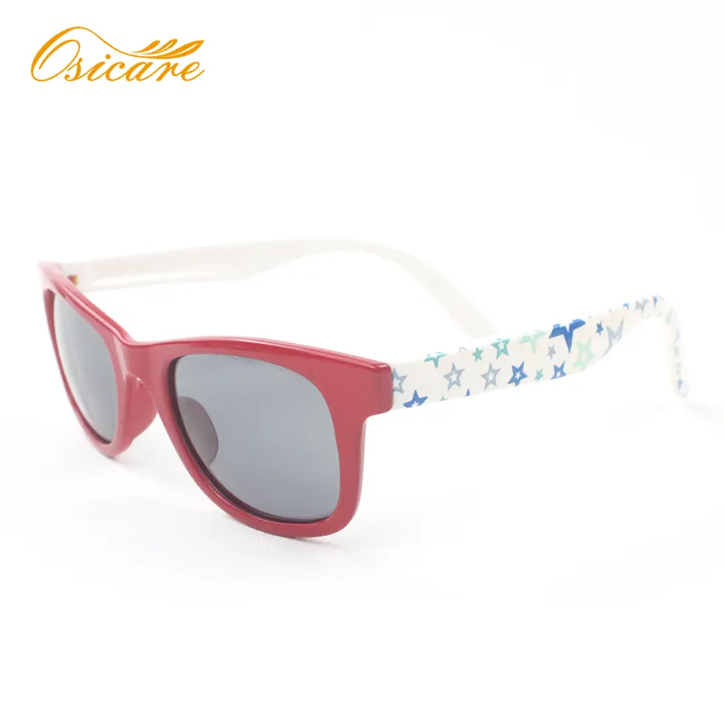 New Cool Fashion 100% UV Protection Sun Glasses For Boys Girls And TPE Flexible Frame Kids Sunglasses Polarized 2023