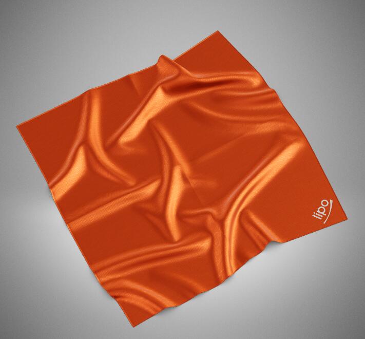 Custom Size Low Moq Square Foulard Silk Head Scarf for Women Custom logo
